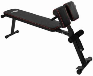 AB/HYPER BENCH PRO -Adjustable Hyper-Extension Back Exercise Roman Chair Workout