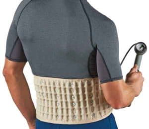 Back Lumbar Disc Decompression Belt inflatable lumbar support Large