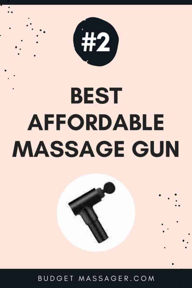 best affordable massage gun
