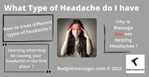 girl with headache